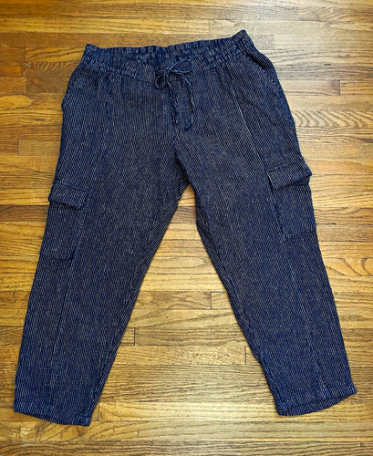 Old navy linen viscose cargo - linen,