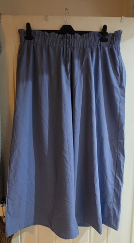 Wide leg linen pants size - size, 22