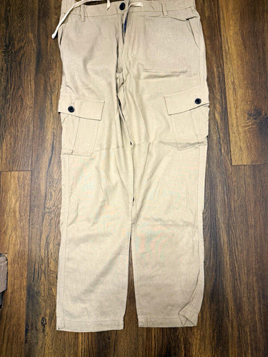 Threadbare men beige linen - threadbare,