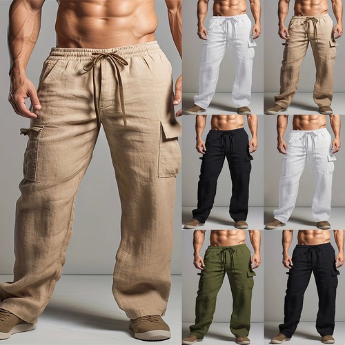 Mens summer linen - summer, trousers