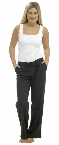 Ladies linen trousers womens - ladies,