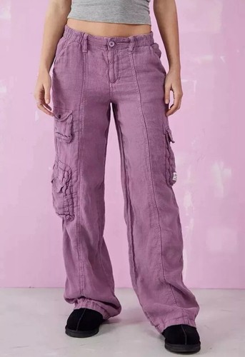 Urban outfitters linen cargo - outfitters,