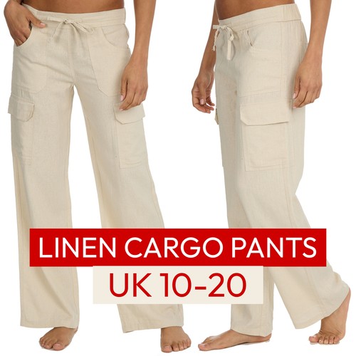 Womens linen lightweight beige - womens,