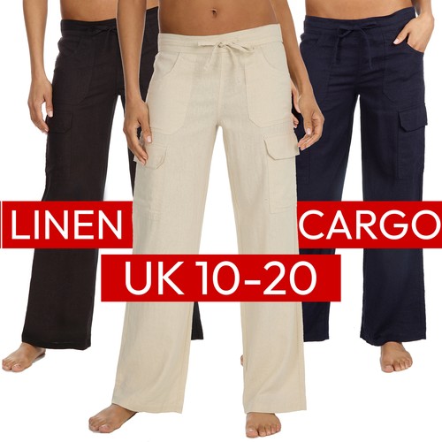 Ladies linen viscose blend - linen,
