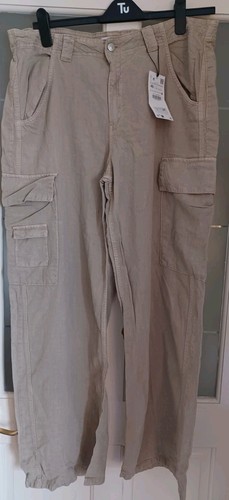 Zara ladies lyocell linen - zara,