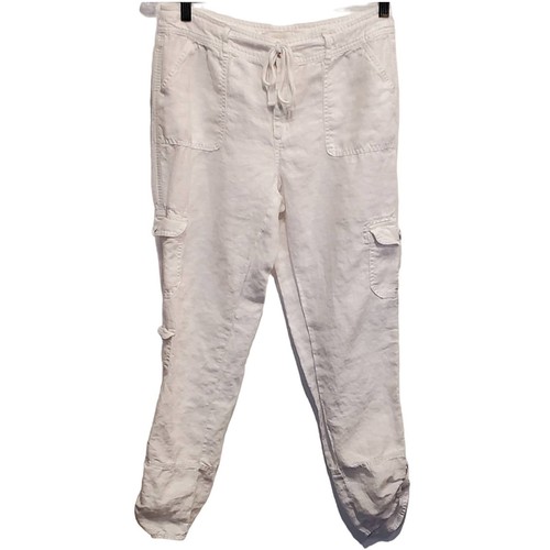 Chico white pants - white, cropped